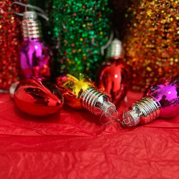 Large Glass bulb ornament’s - Picture 4 of 10